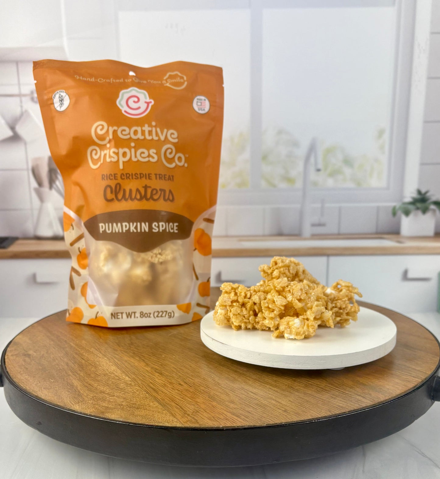 Clusters Pumpkin Spice Crispie Mix Clusters