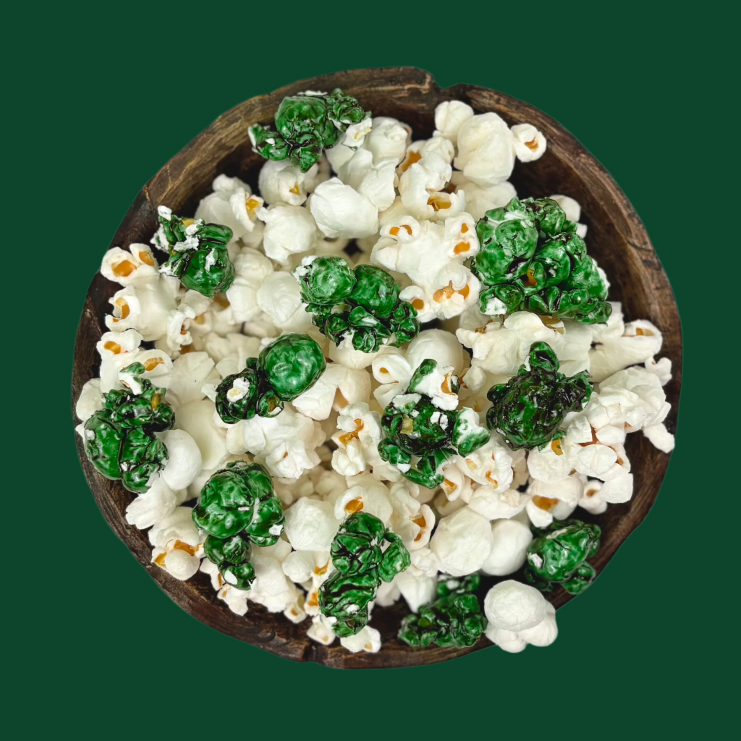 Dark Green Team π π βΎοΈ π β½οΈ Gourmet Popcorn