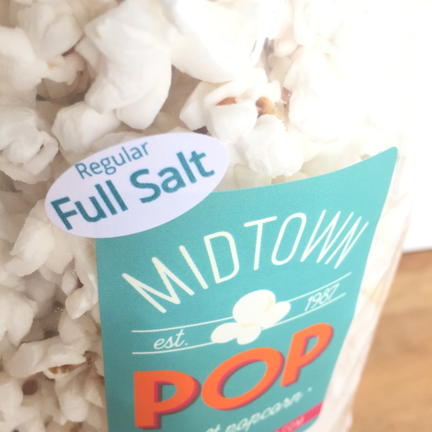 Regular (Full Salt)š§ Gourmet Popcorn
