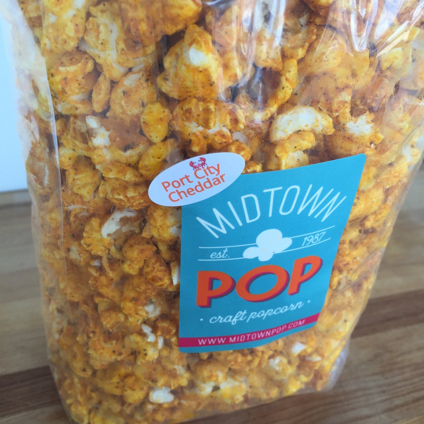 Port City Cheddar (with Old Bay) š¦ Gourmet Popcorn