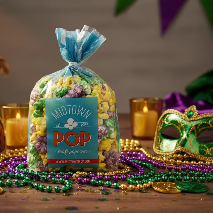 Mardi Gras āļø Confetti Gourmet Popcorn