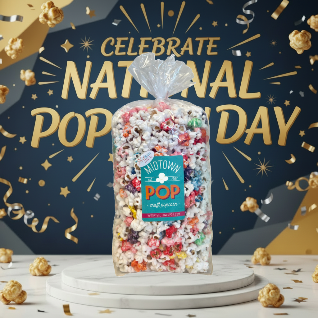 Midtown Mix (Confetti + Regular) š Gourmet Popcorn