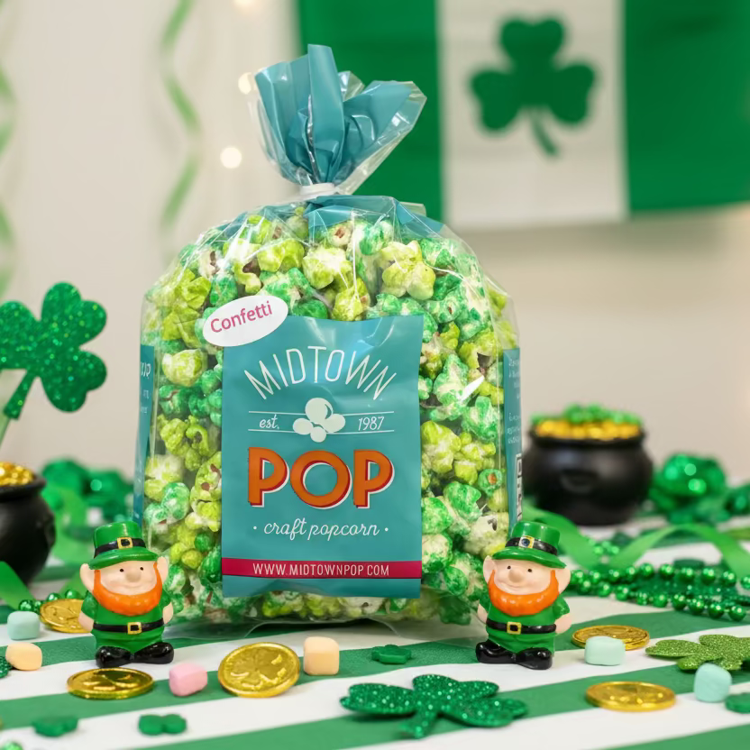 St. Patrick's Day Confetti ๐โ๏ธ Gourmet Popcorn