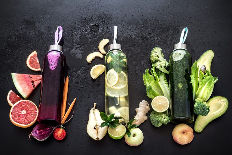 Healthy Endurance and Vegan drinks.