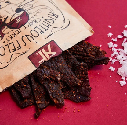 Righteous Felon O.G. Hickory Beef Jerky 2oz All Natural Gluten Free