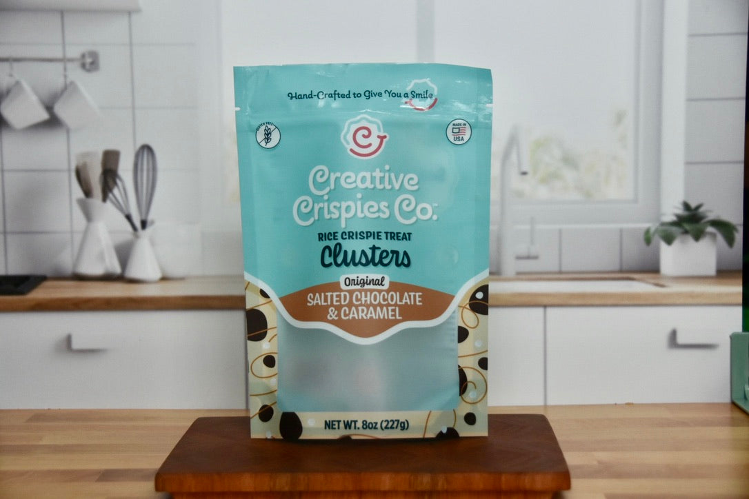 Clusters Original Dark Chocolate, Caramel & Sea Salt Crispie Mix Clusters