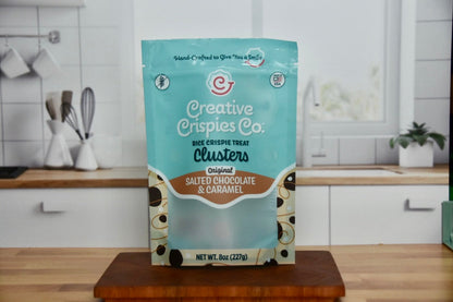 Clusters Original Dark Chocolate, Caramel & Sea Salt Crispie Mix Clusters