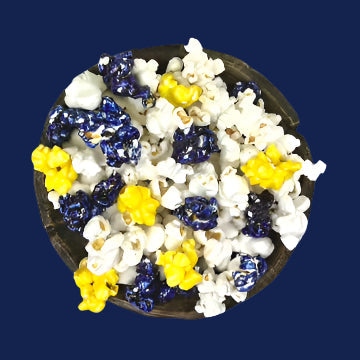Dark Blue & Yellow Team 🏀 🏈 ⚾️ 🏒 ⚽️ Gourmet Popcorn