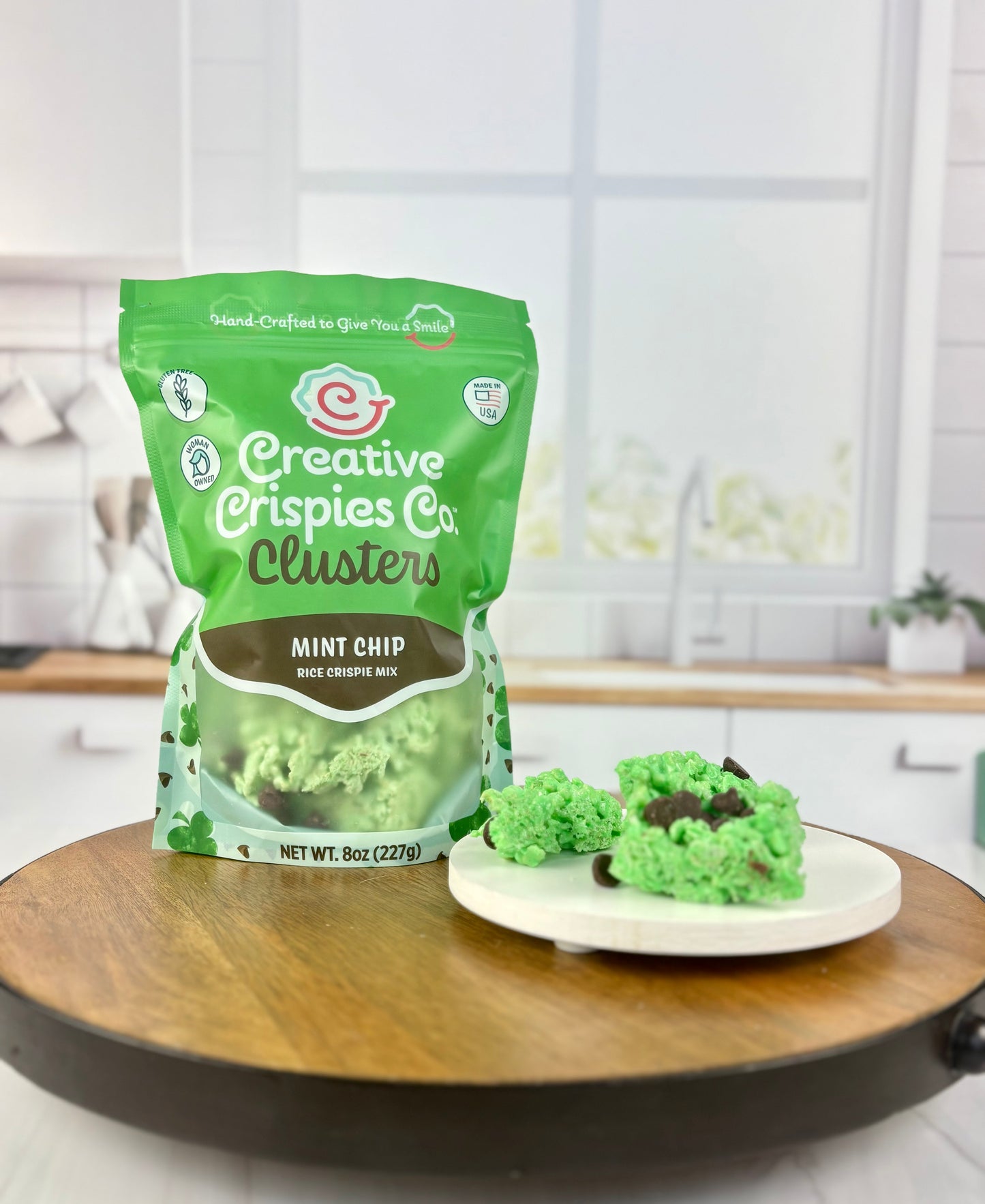 Clusters Mint Chip Crispie Mix Clusters