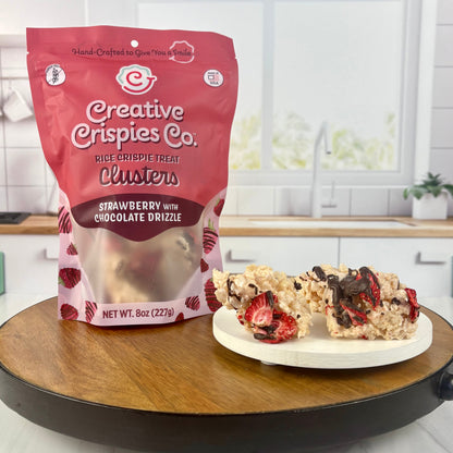 Clusters Chocolate Covered Strawberry Crispie Mix Clusters