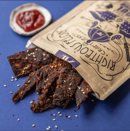 Righteous Felon Seoul Survivor Beef Jerky Korean BBQ Inspired 2oz Gluten Free