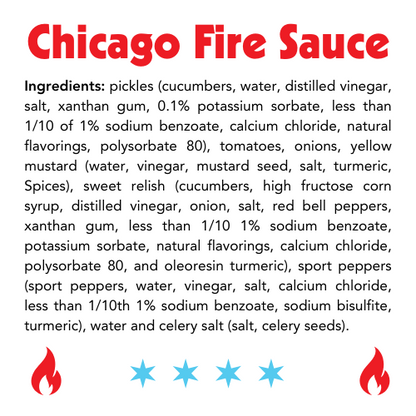 Chicago Sauce & Chicago Fire Sauce