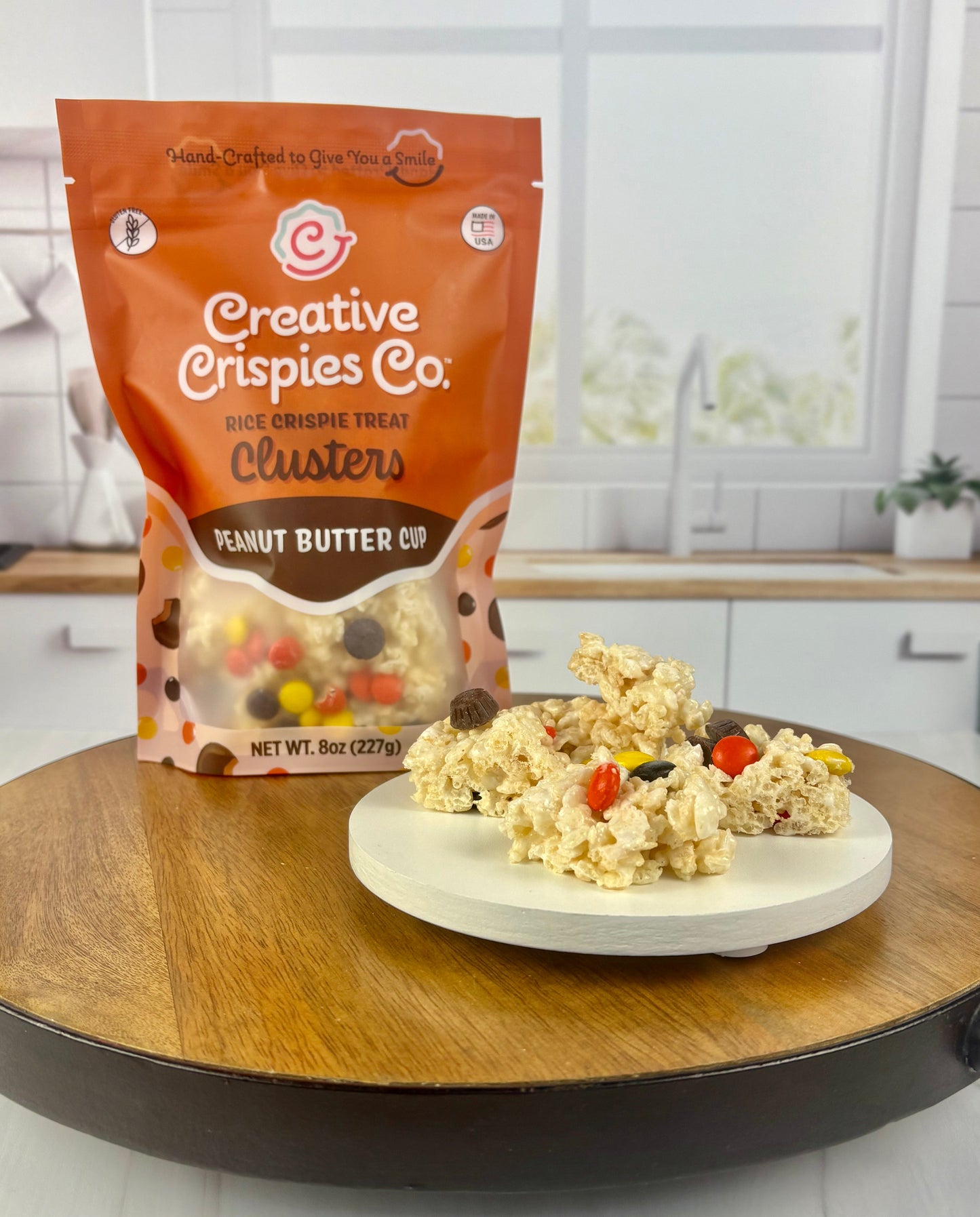 Clusters Chocolate Peanut Butter Cup Crispie Mix Clusters
