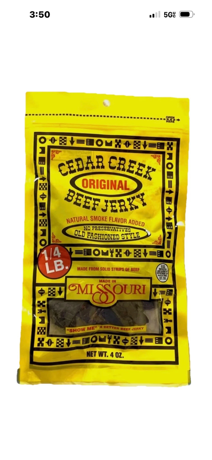 Original Cedar Creek Jerky