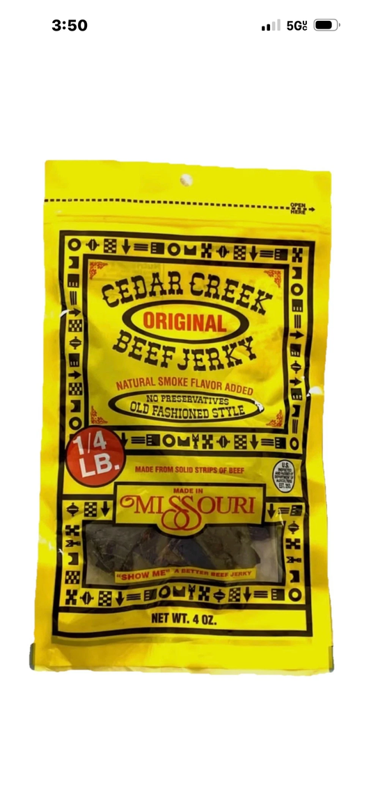 Original Cedar Creek Jerky