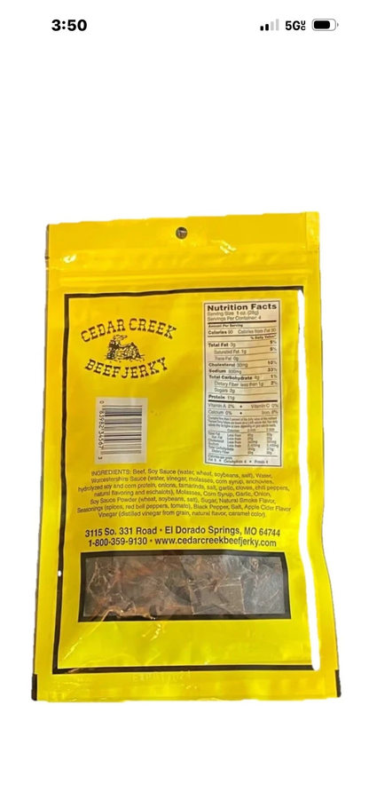 Original Cedar Creek Jerky