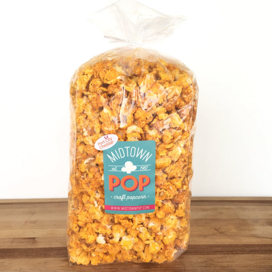 Port City Cheddar (with Old Bay) 🦀 Gourmet Popcorn