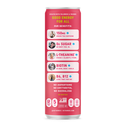 Gorgie Low Calorie Energy Drink - Sparkling Watermelon Splash